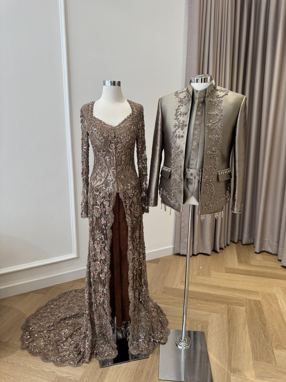 Bronze Beskap by Artha Putri Atelier