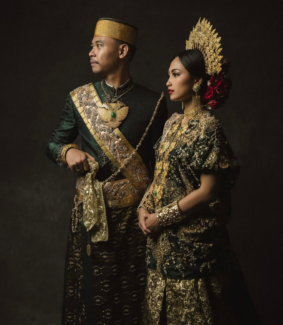 Emerald Green Beskap by Studio BOH