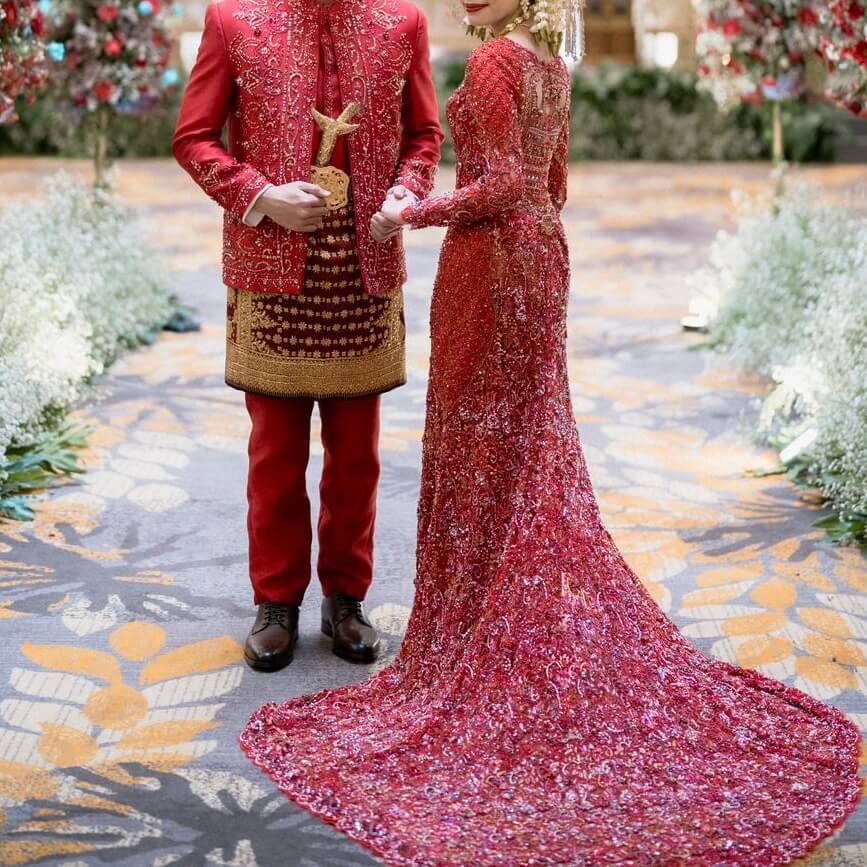 Red Beskap by Ronauli Liu