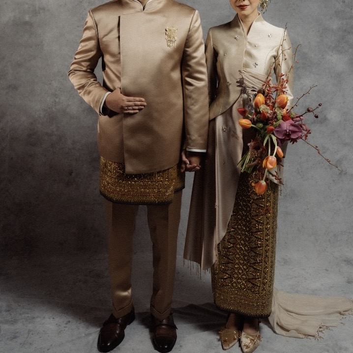 Champagne Beskap by Aksu Custom