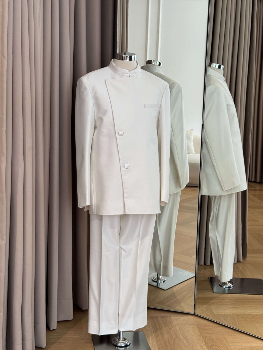 White Beskap by Private Designer