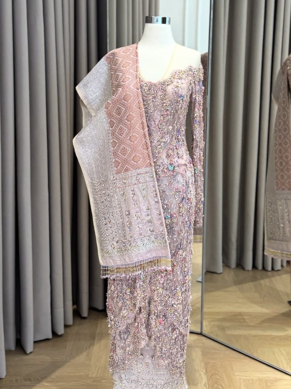 Pink Kebaya by Ronauli Liu