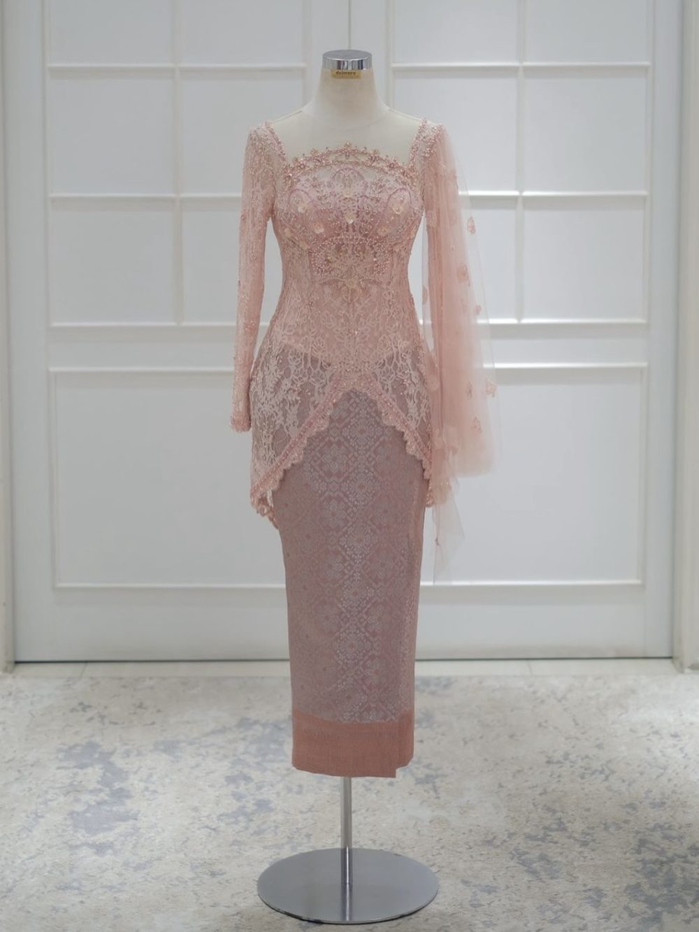 Baby Pink Kebaya by Delmora