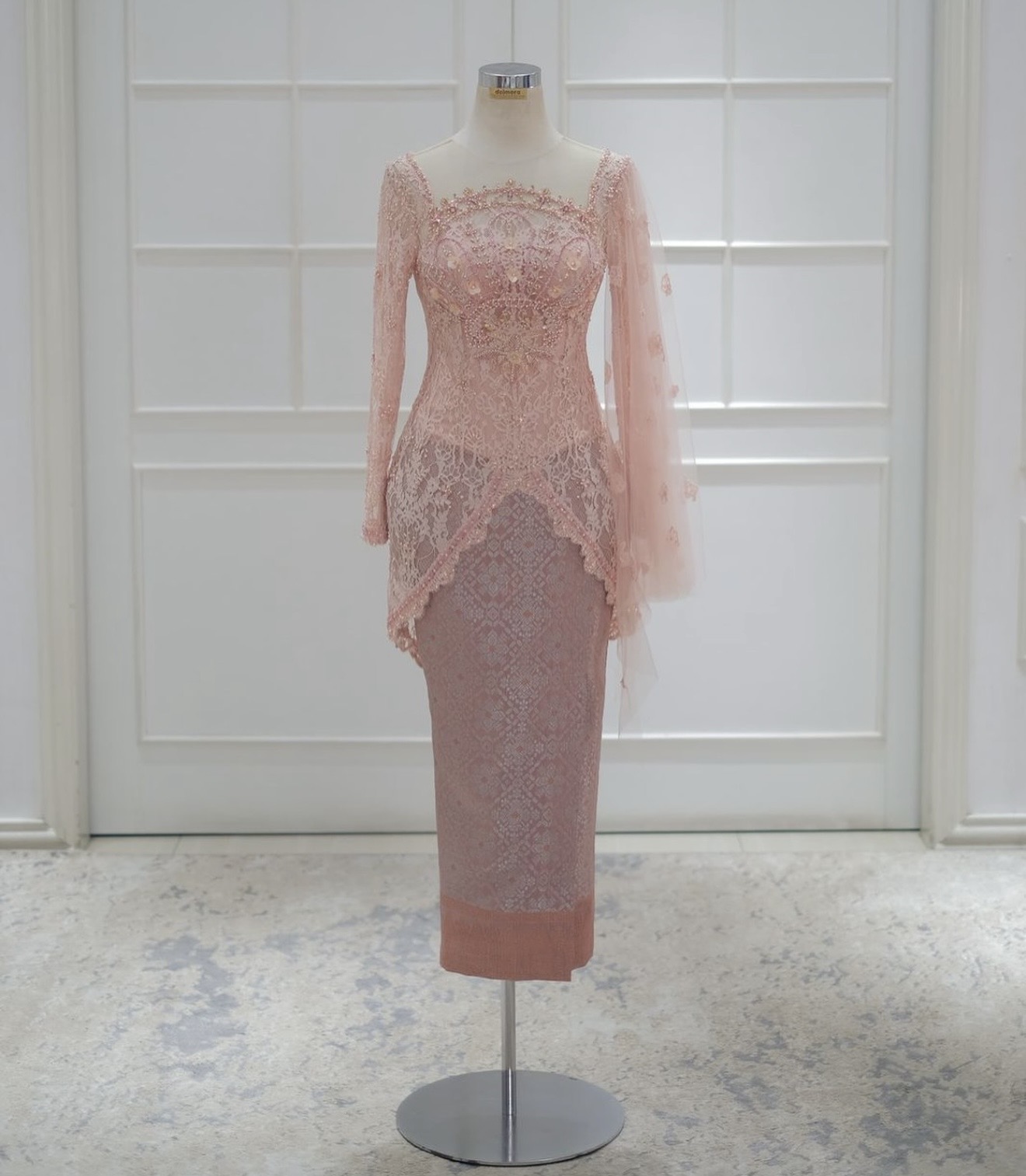 Baby Pink Kebaya by Delmora