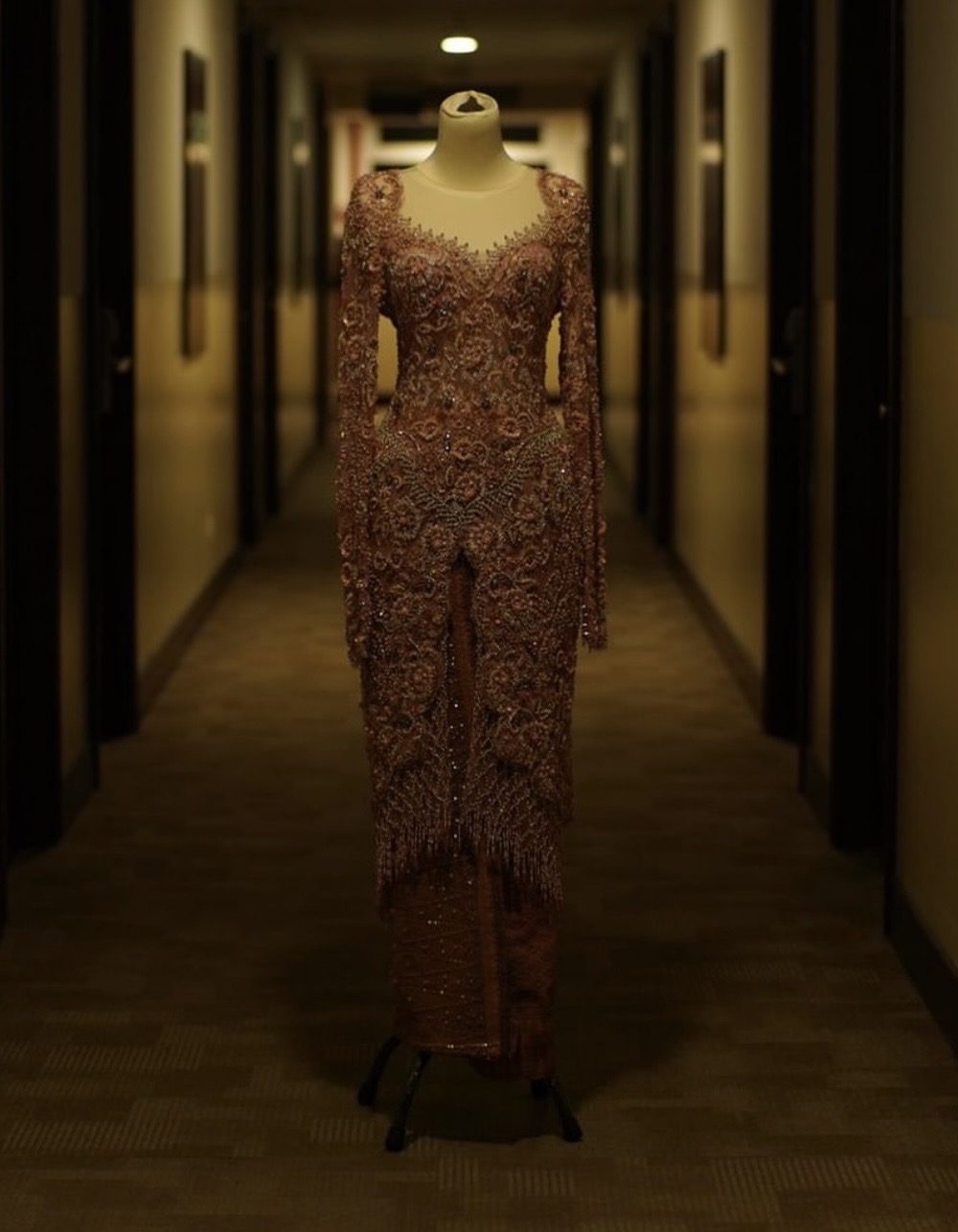 Rose Gold Kebaya by Myrna Myura