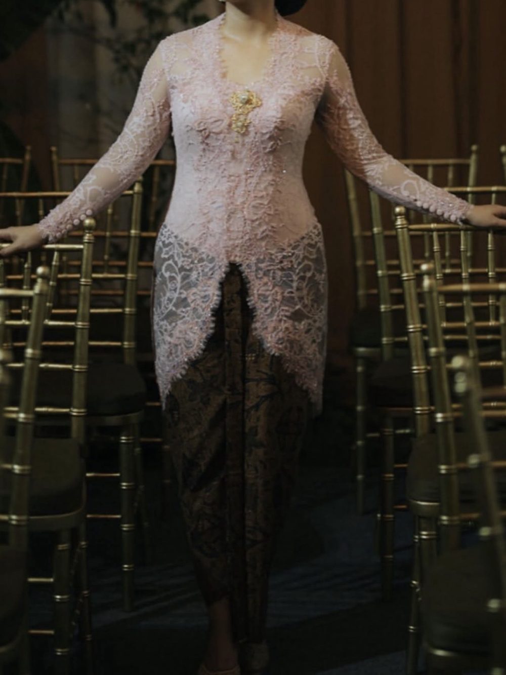 Baby Pink Kebaya by Anis Saffira