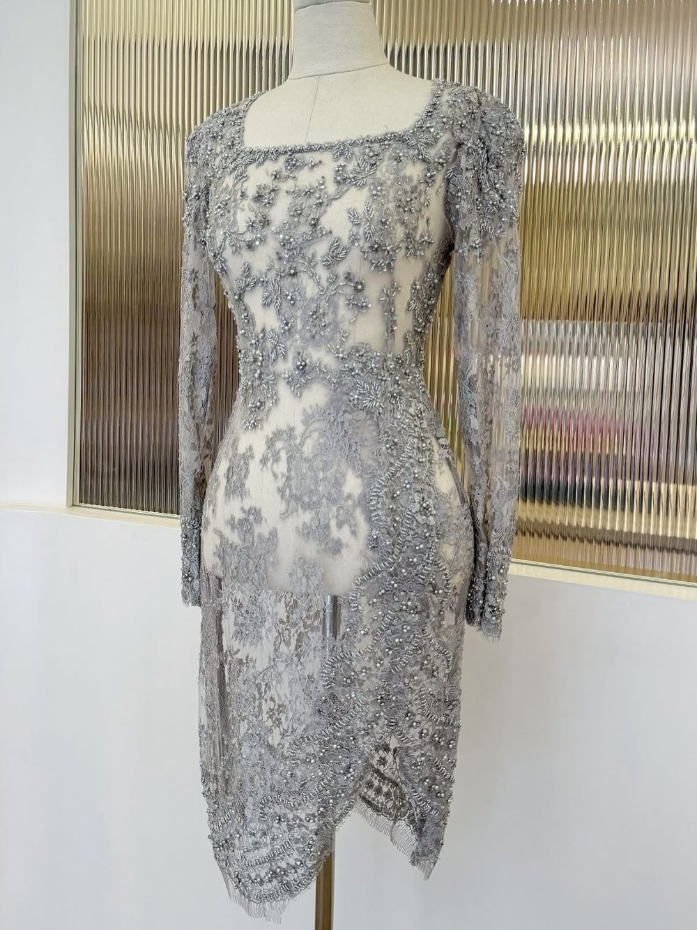 Grey Kebaya by Annisa Saffira