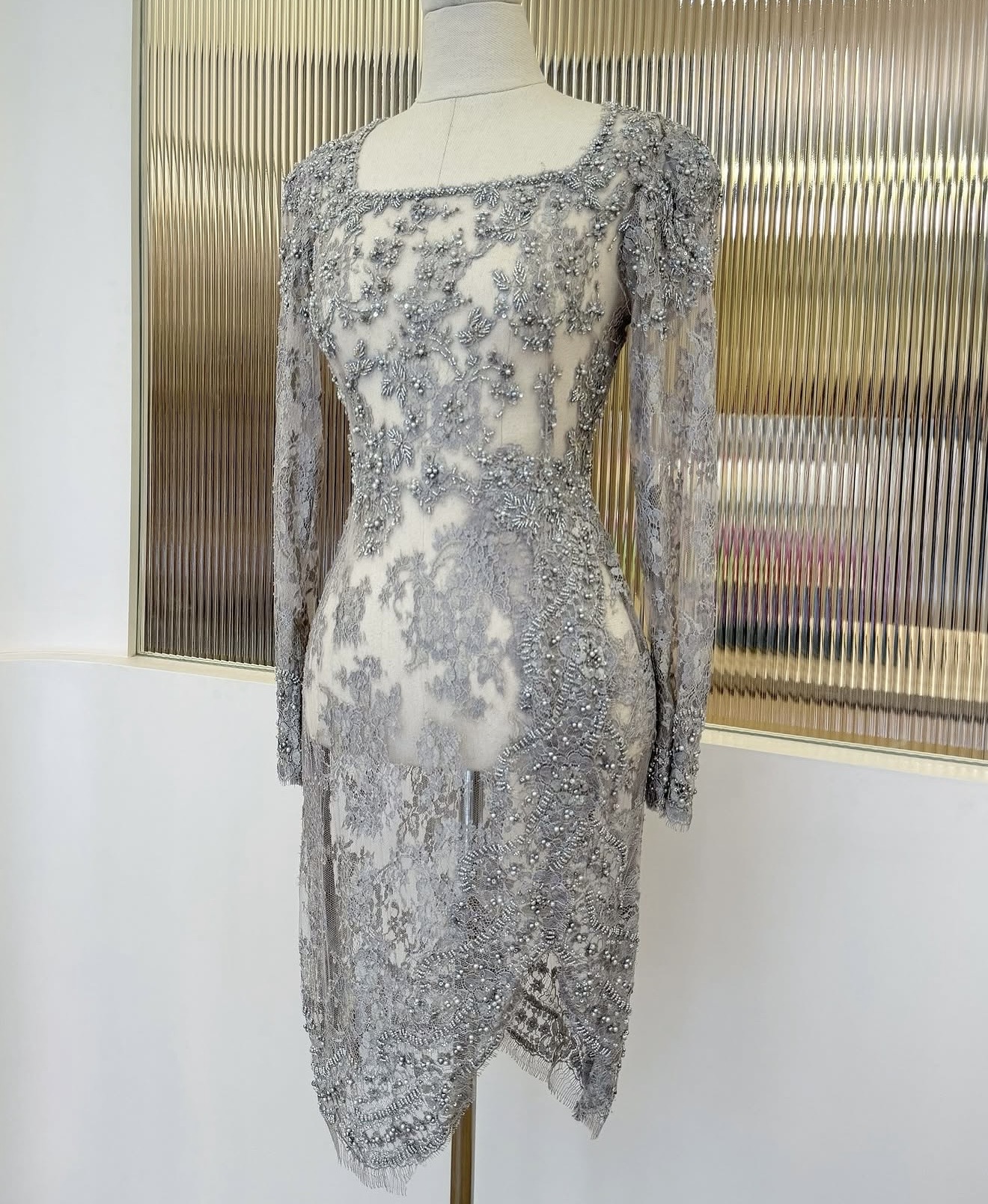 Grey Kebaya by Annisa Saffira