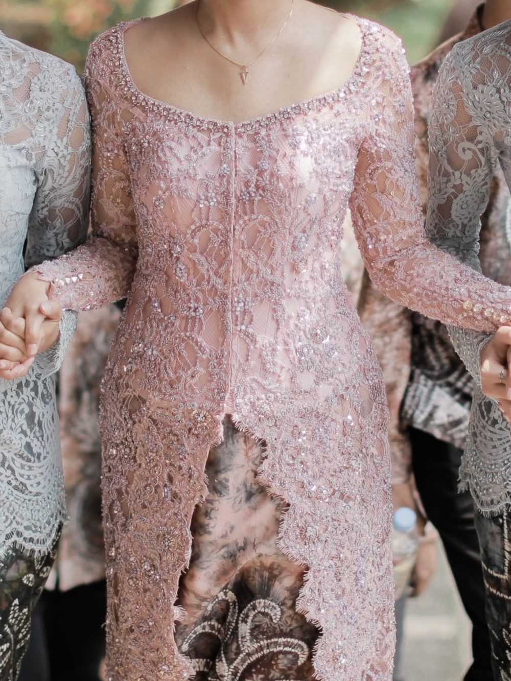 Dusty Pink Kebaya by Kirtas Official