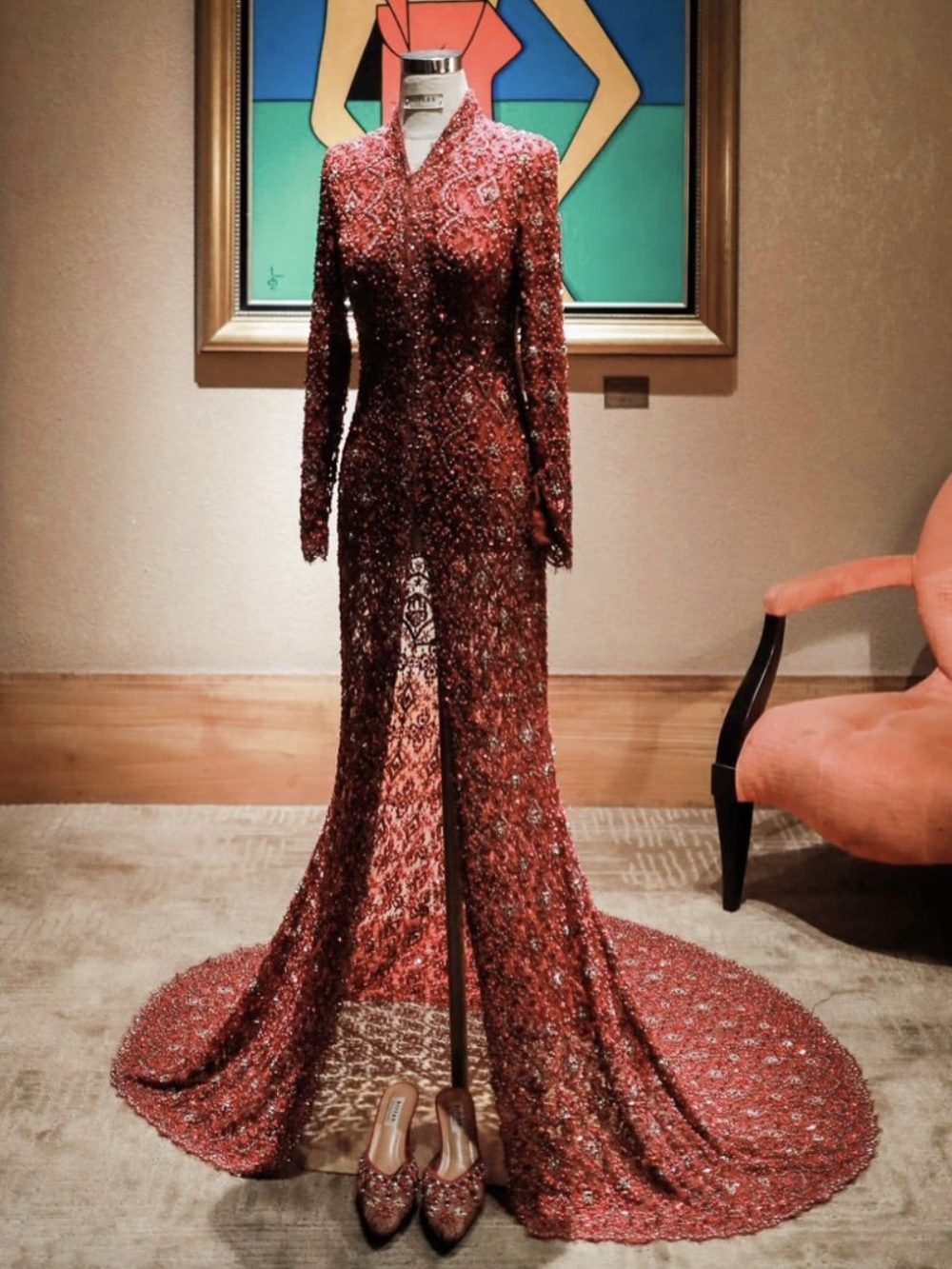 Maroon Kebaya by Kirtas Official