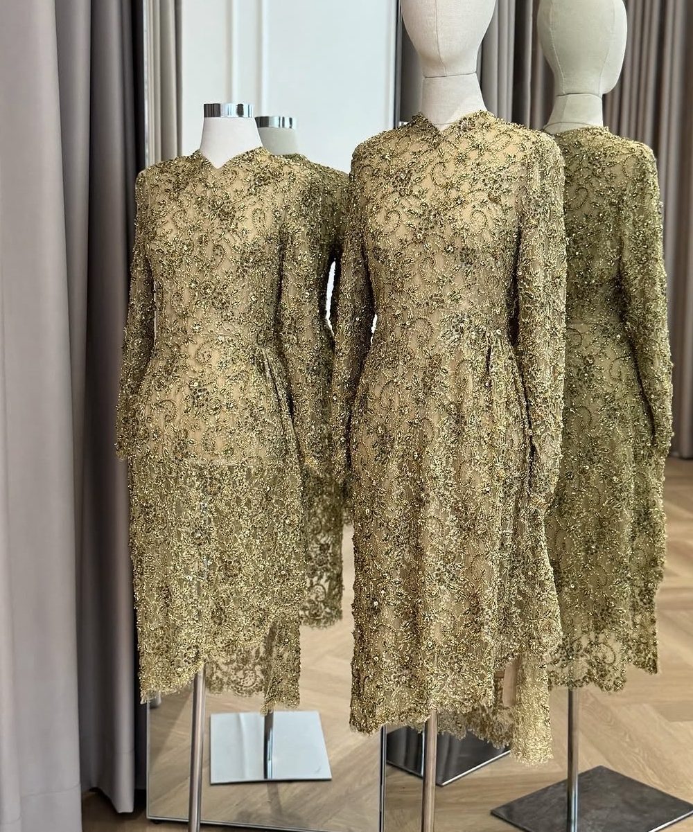 Gold Kebaya Kurung by Studio BOH