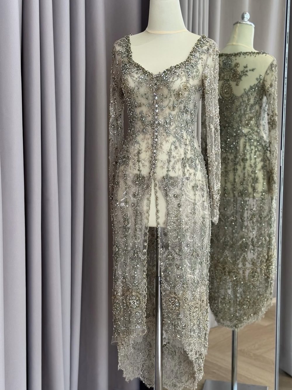 Sage Green Kebaya by Studio BOH