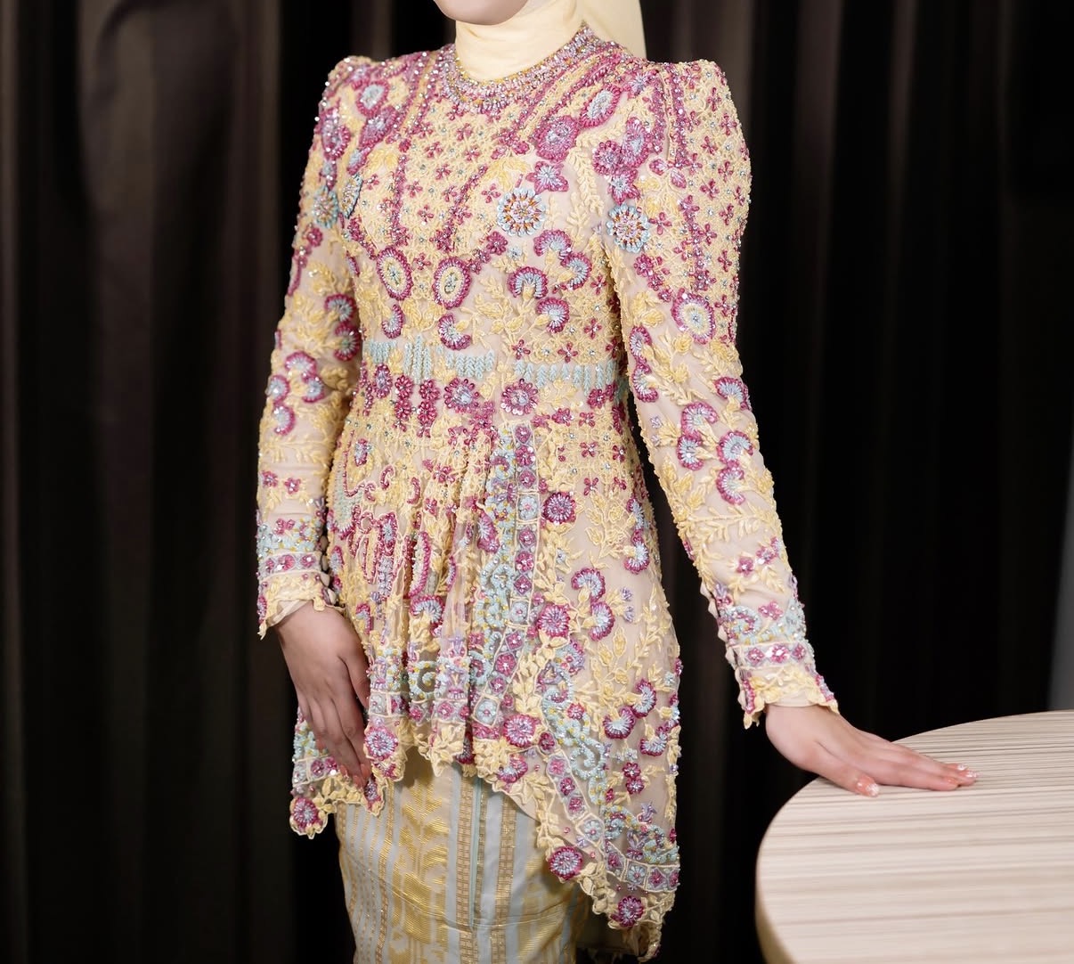 Yellow Kebaya by Sewn by Widy