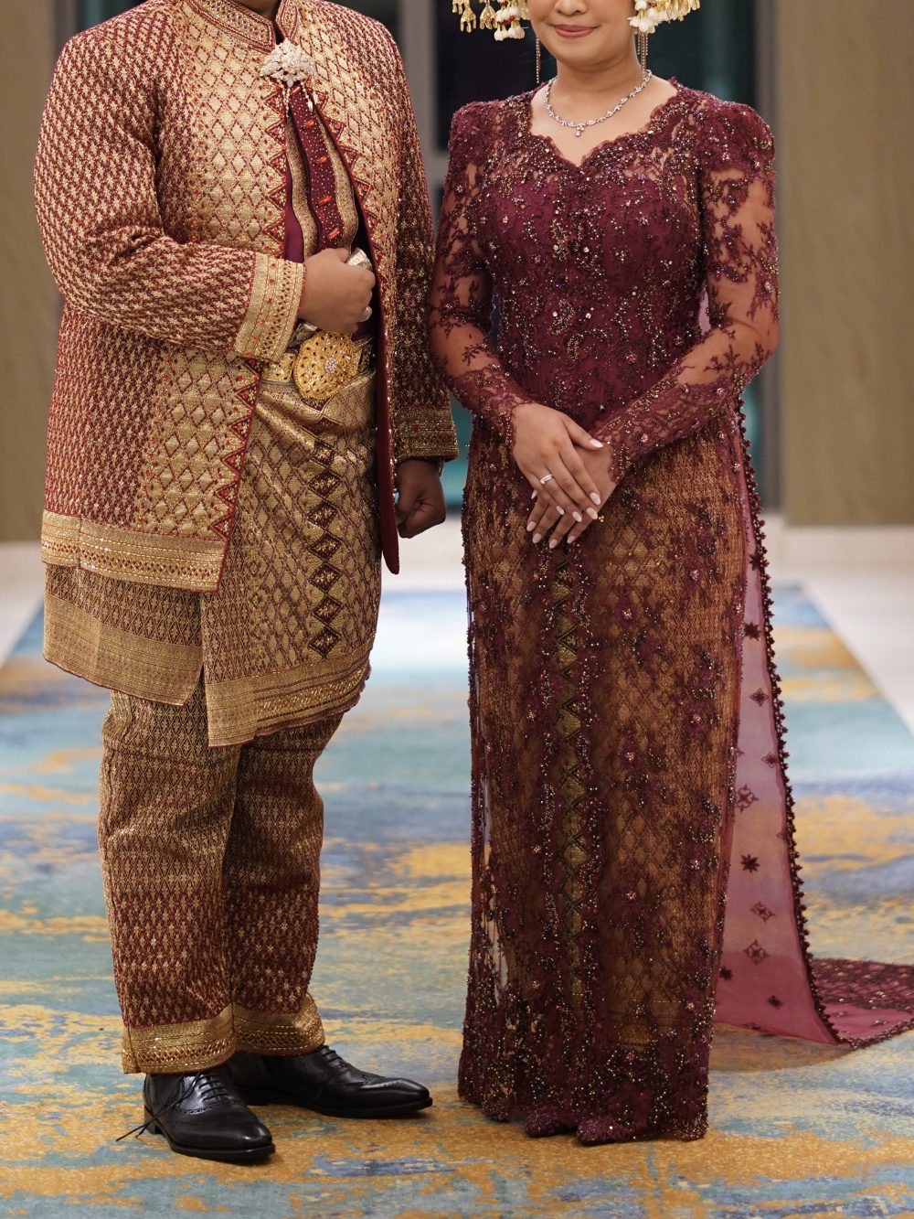 Burgundy Kebaya by Dewangga