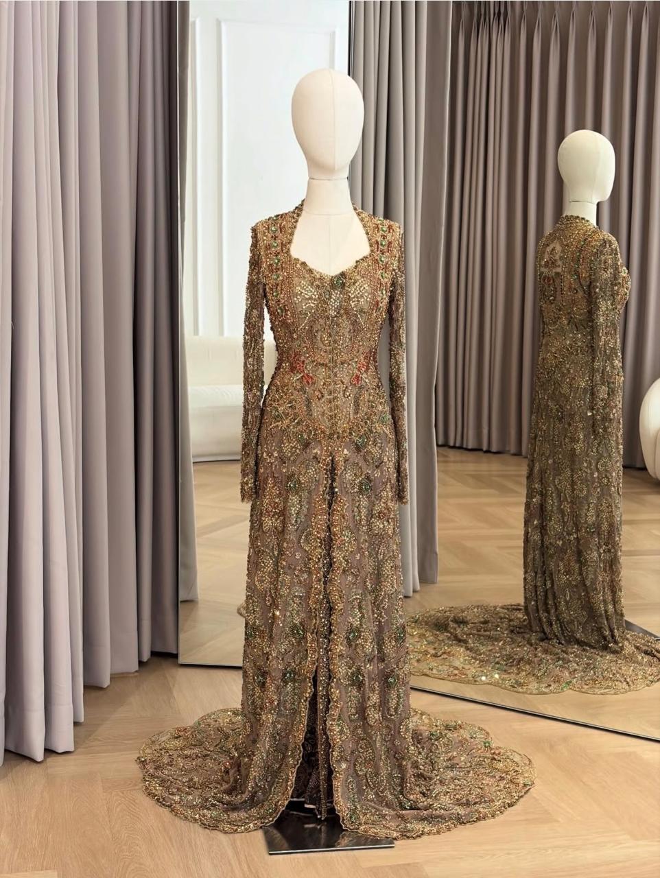 Mahogany Brown Kebaya by Studio BOH