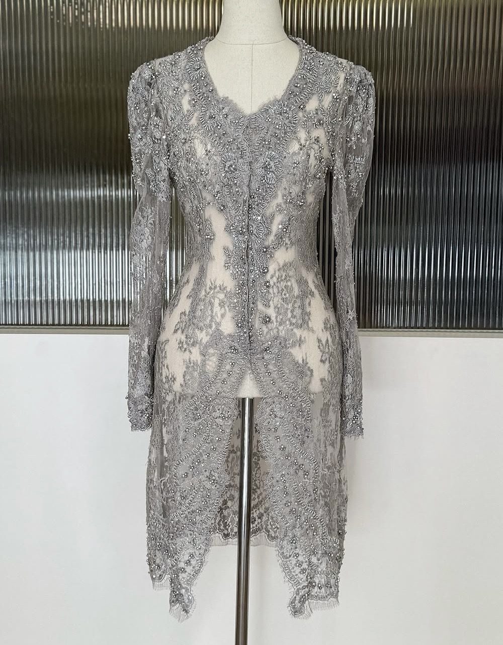 Grey Kebaya by Annisa Saffira