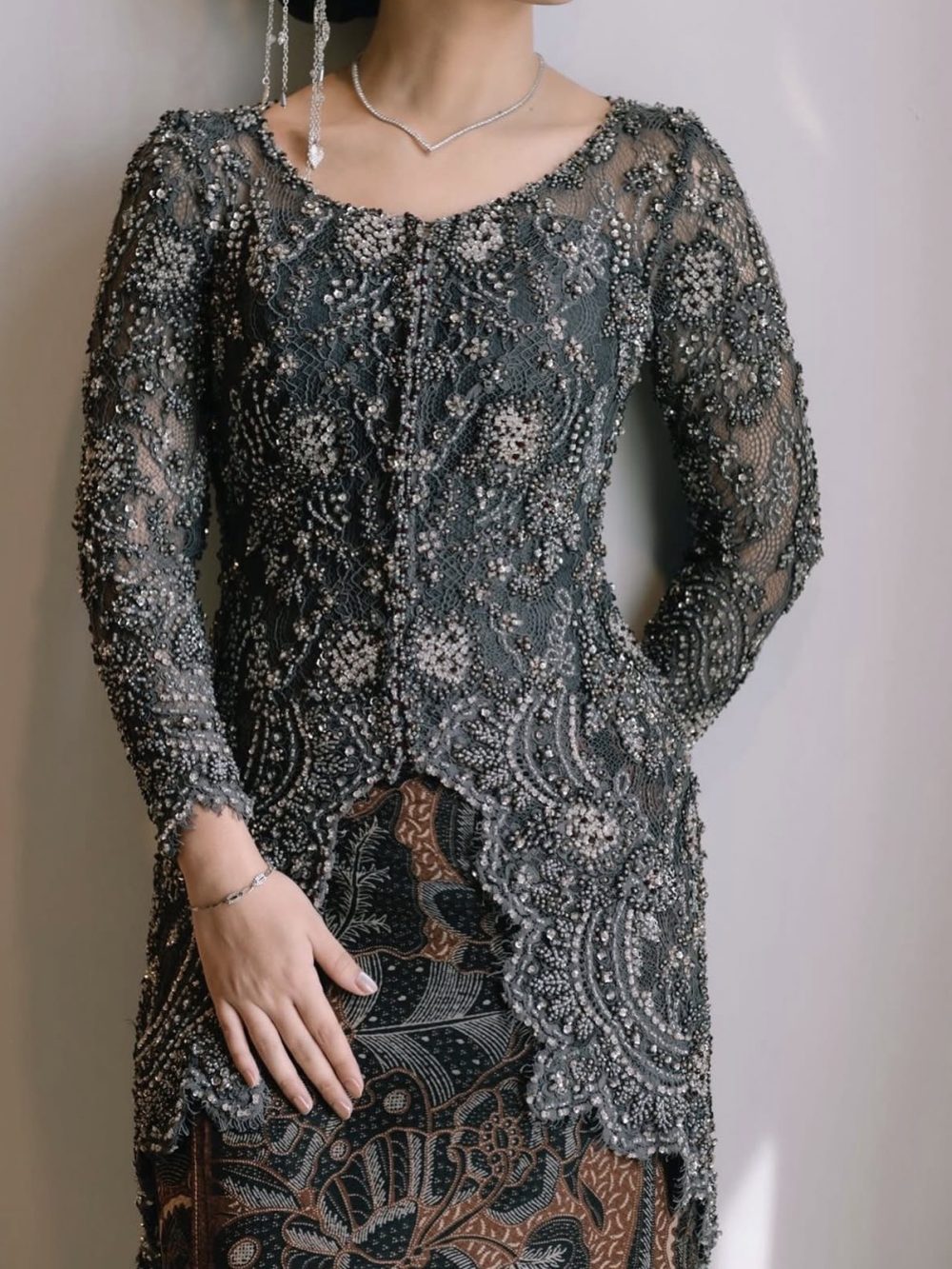 Charcoal Kebaya by Sutajio