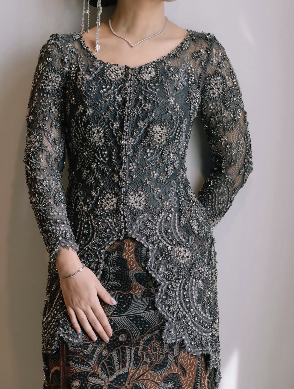 Charcoal Kebaya by Sutajio
