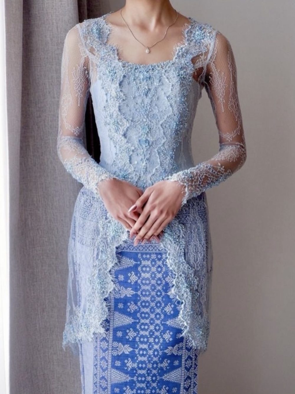 Light Blue Kebaya by Dea Febrinda