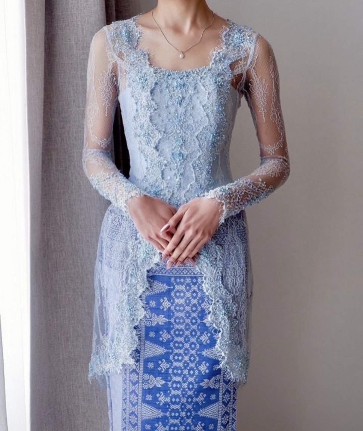 Light Blue Kebaya by Dea Febrinda