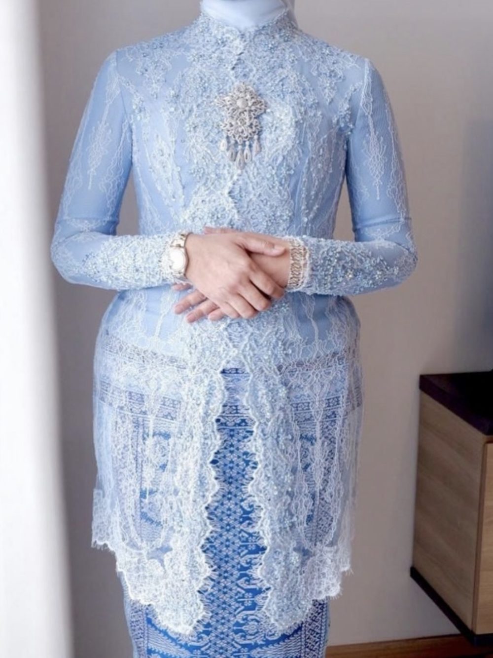 Light Blue Kebaya by Dea Febrinda