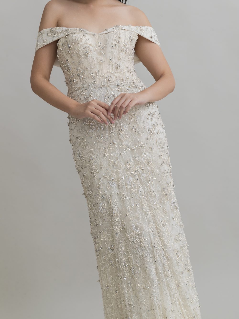 White Wedding Dress by Studio BOH
