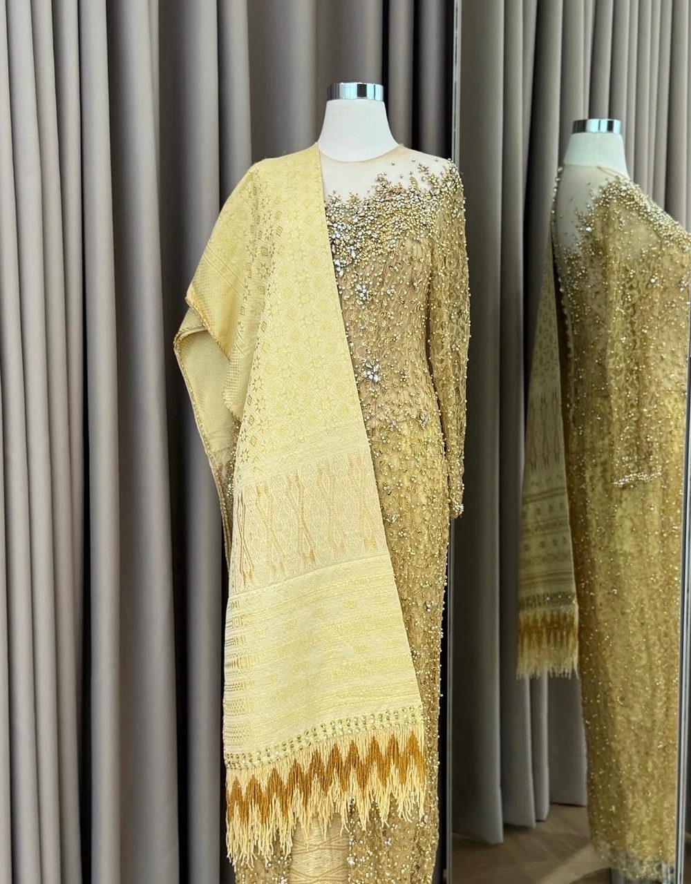 Gold Kebaya by Bhajoo Attire