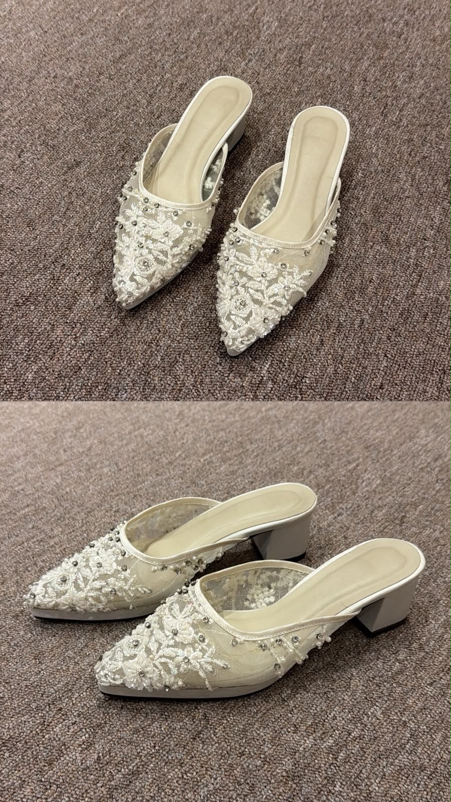 Heels White by Azalia Clarissa