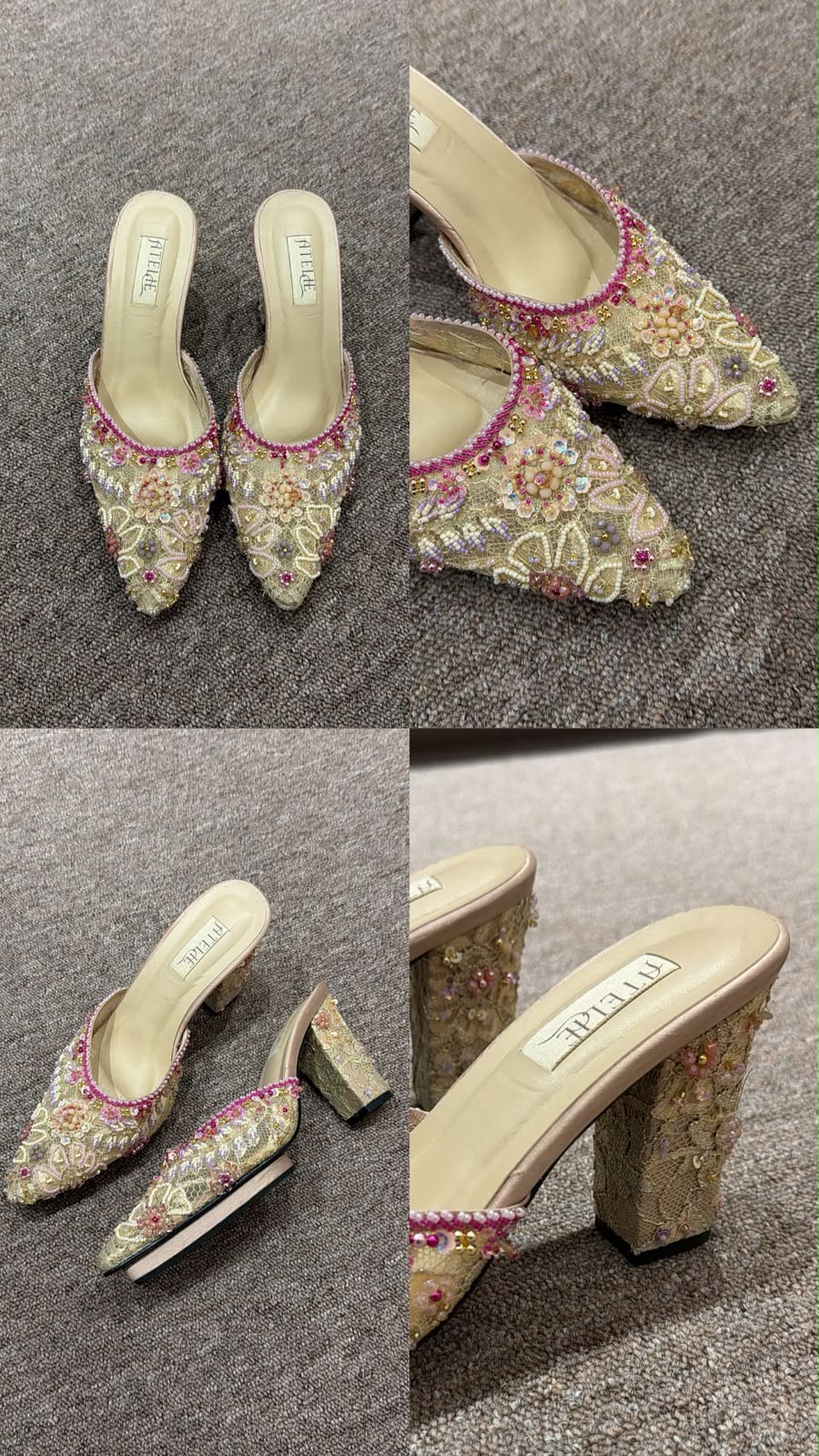 Heels Champagne by Jelipe Siagian
