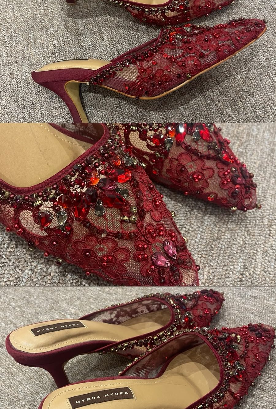 Heels Red by Myrna Myura