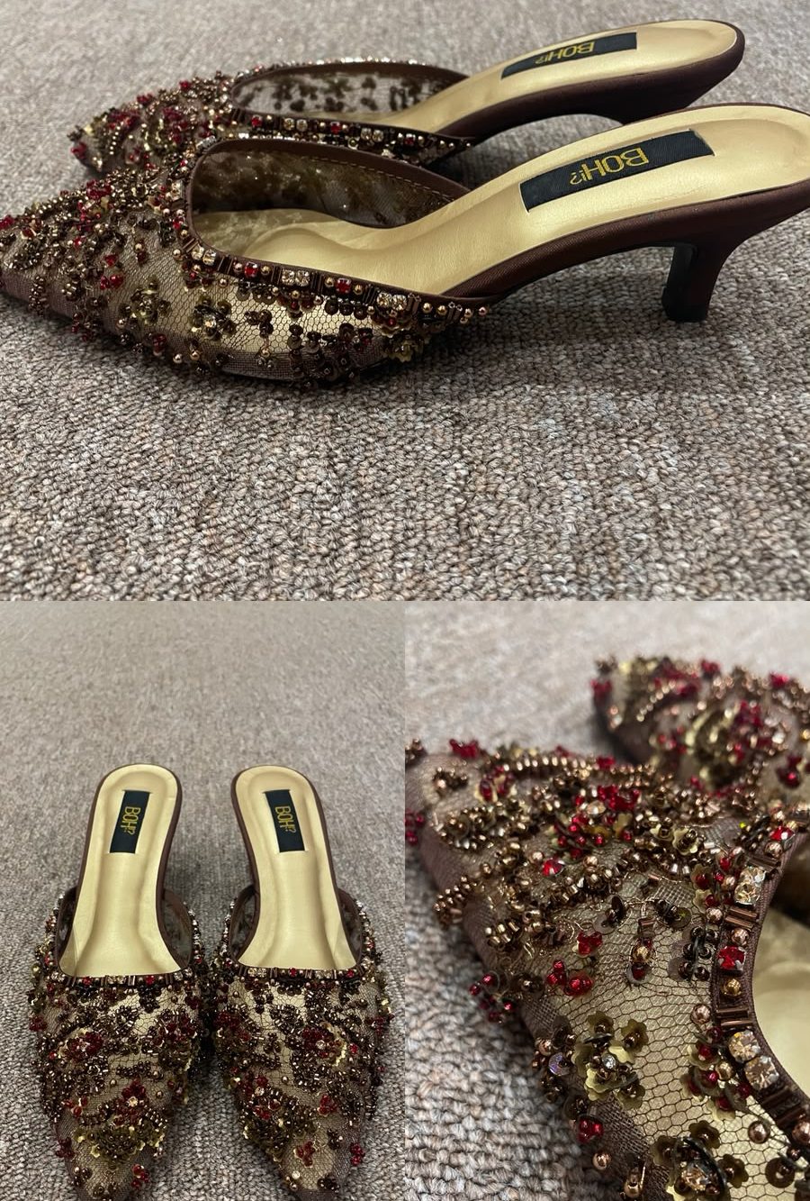 Heels Mahogany Brown by Studio BOH
