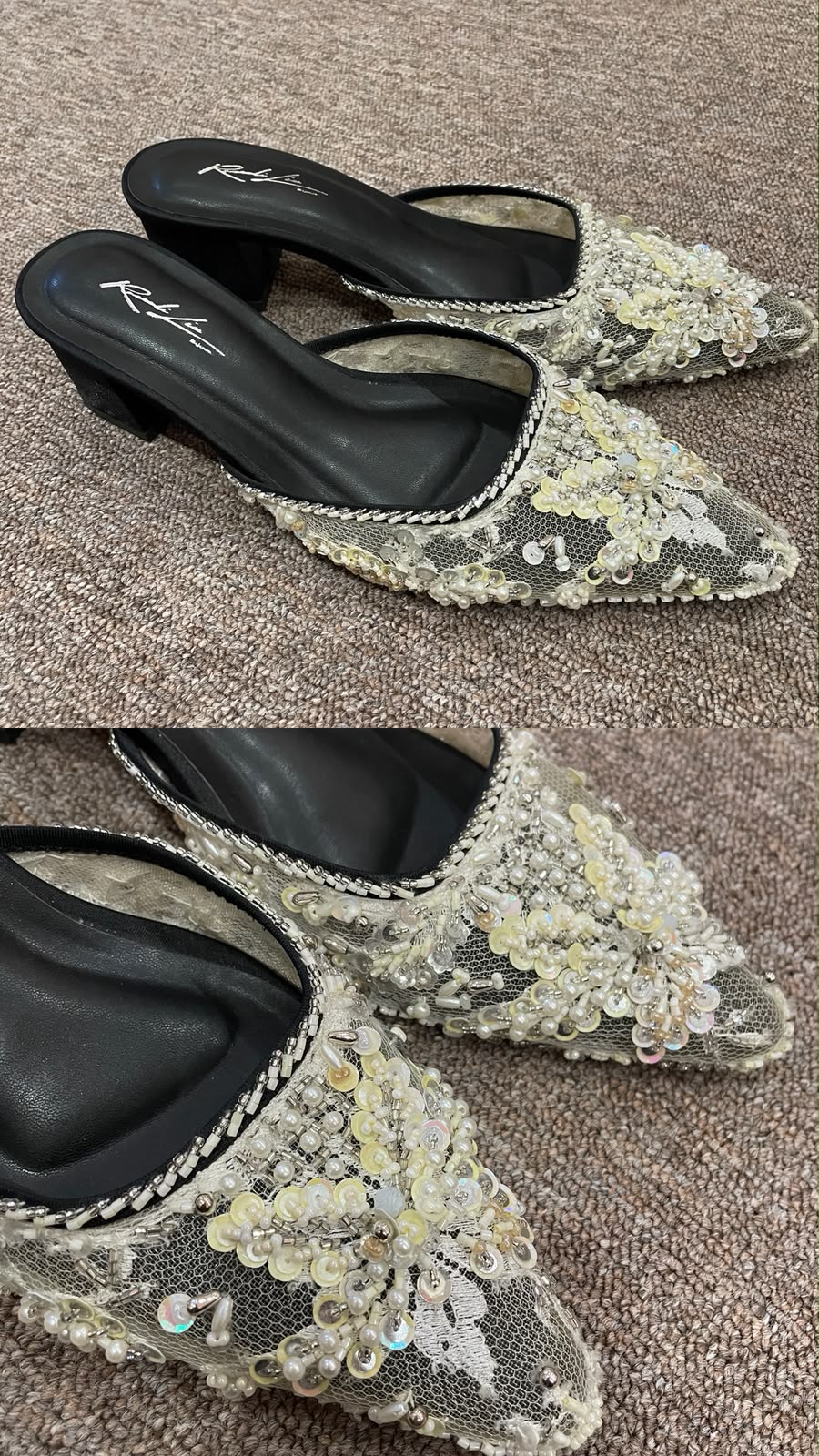 Heels White by Ronauli Liu