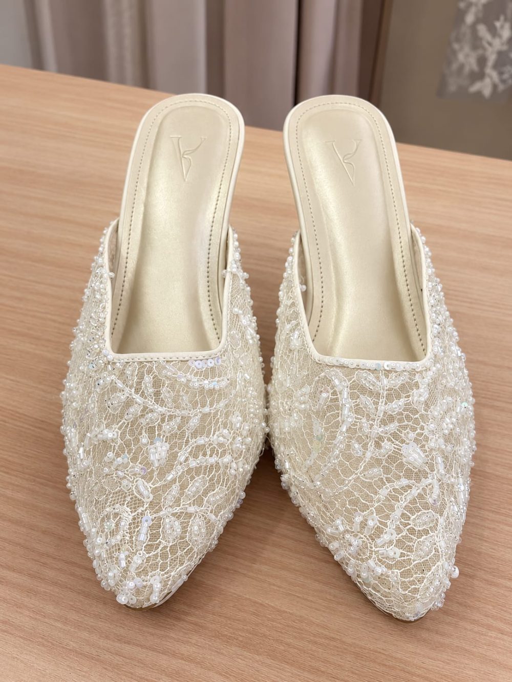 Heels White by Anis Saffira