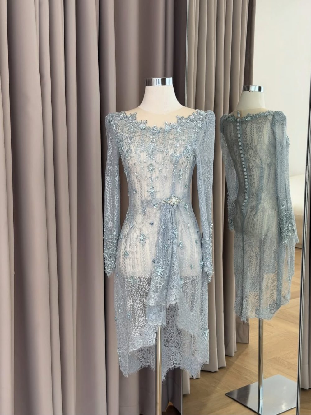 Light Blue Kebaya by Dea Febrinda