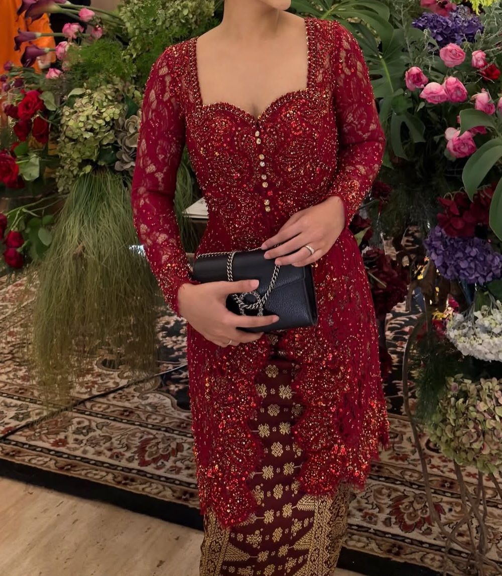 Red Kebaya by Karina Ghimas