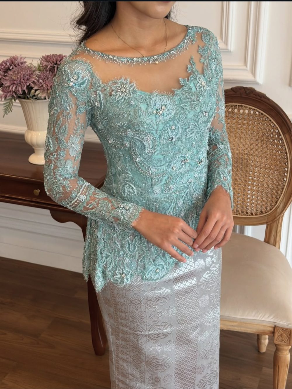 Light Blue Kebaya by Vera Kebaya