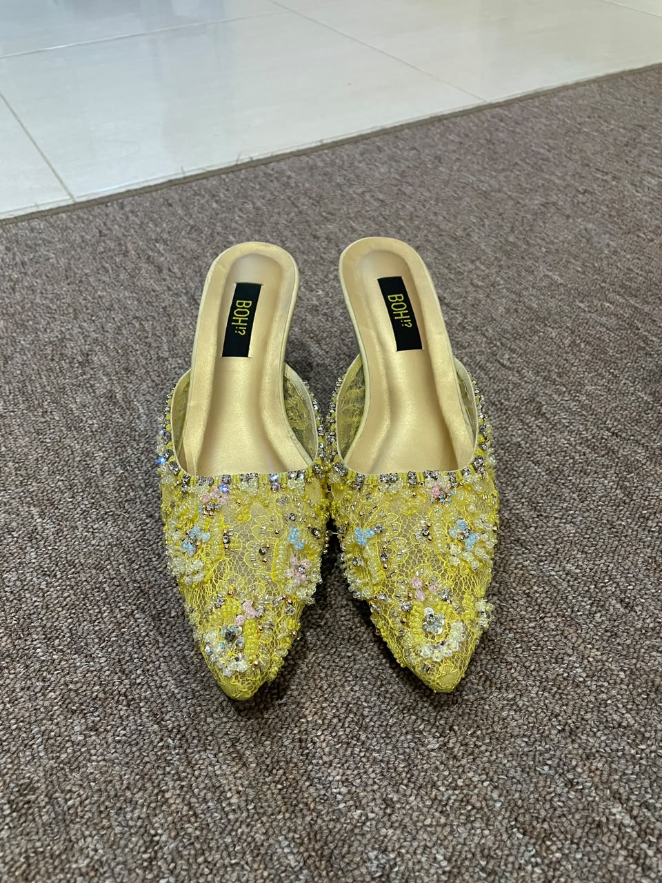 Heels Yellow by Studio BOH